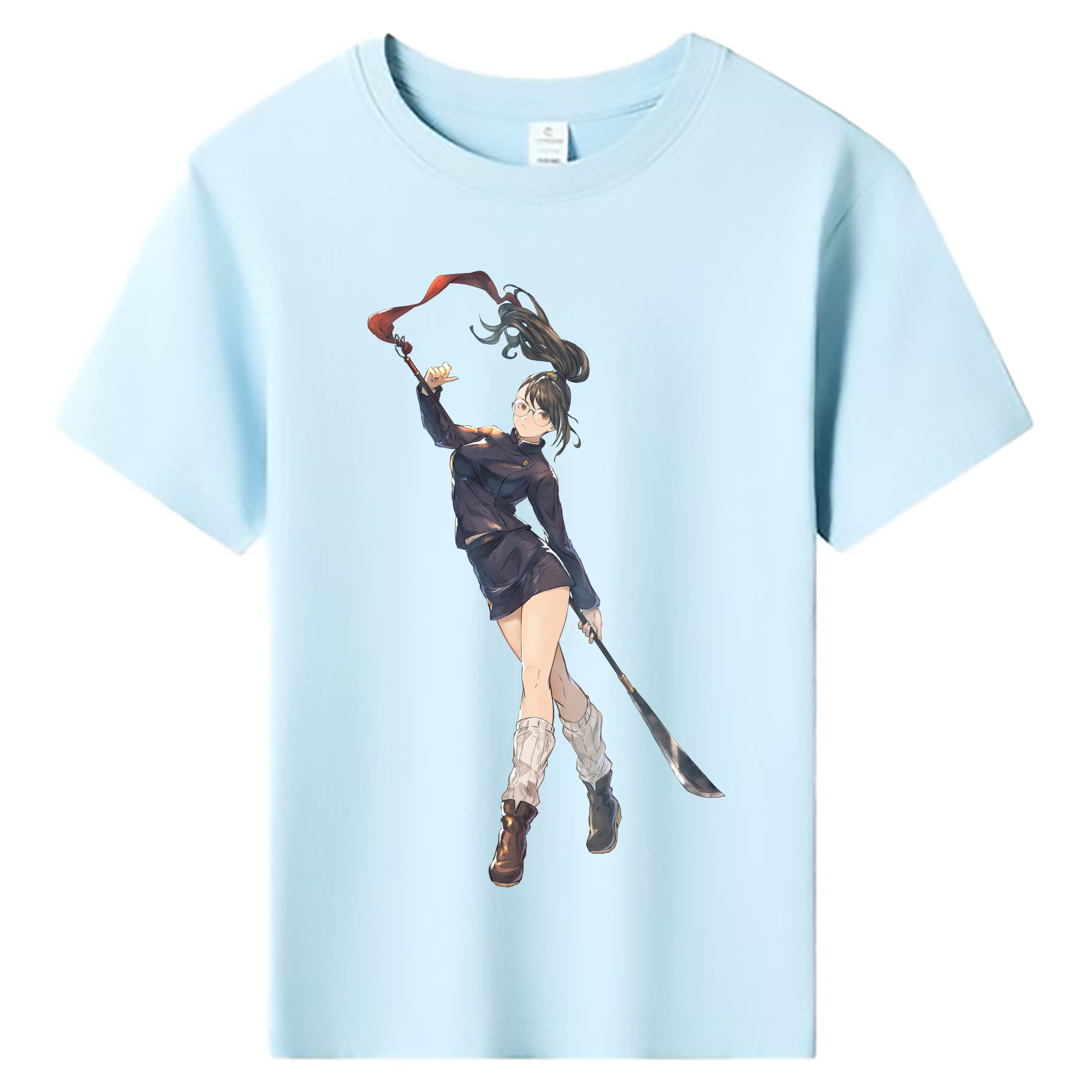 （画像用） 呪術廻戦 Jujutsu Kaisen 綿100％キッズTシャツ（フロントプリント）